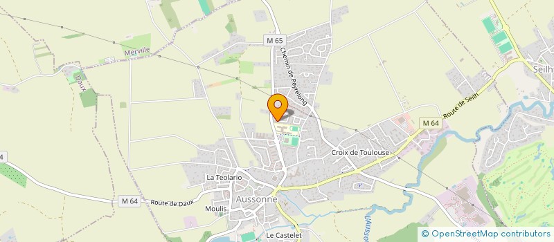 localisation de l'entreprise MONSIEUR HENRI SOULES à AUSSONNE