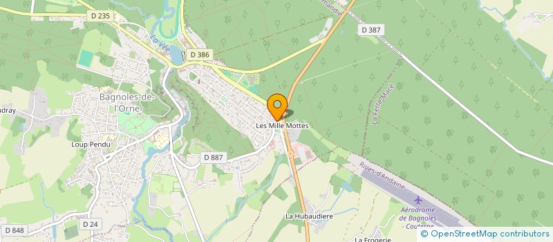 localisation de l'entreprise MONSIEUR HENRI STREICHER-MELLANGE à BAGNOLES-DE-L'ORNE-NORMANDIE