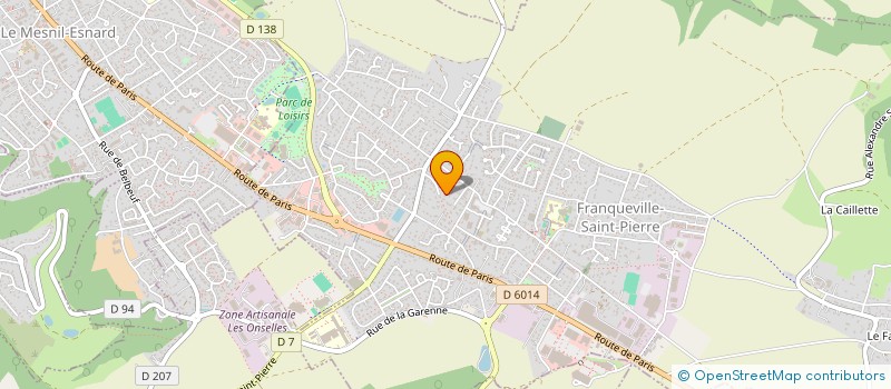 localisation de l'entreprise MONSIEUR HENRI STREZYK  FRANQUEVILLE-SAINT-PIERRE