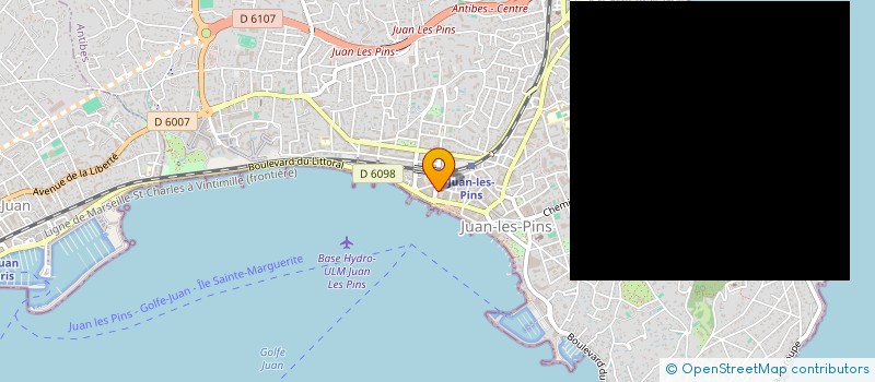 localisation de l'entreprise MONSIEUR HENRI SUDRIA à ANTIBES