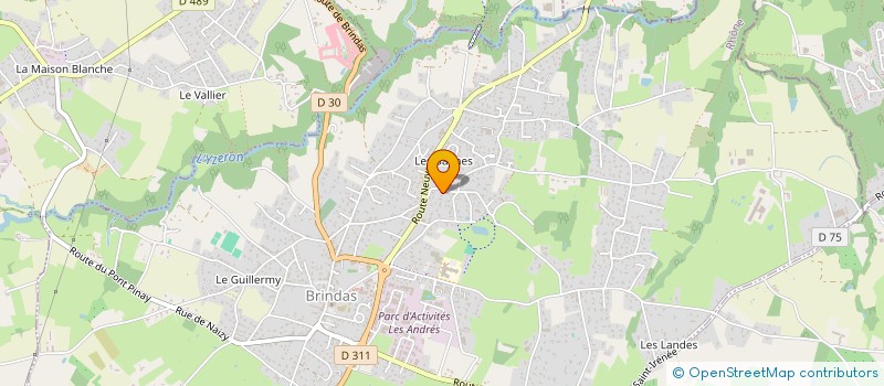 localisation de l'entreprise MONSIEUR HENRI TACHEZ à BRINDAS