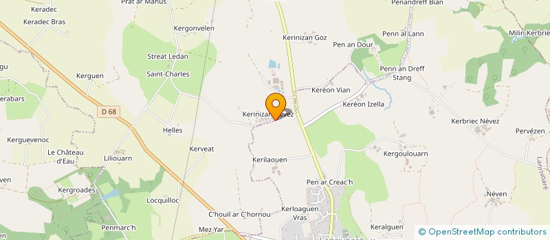 localisation de l'entreprise MONSIEUR HENRI TALARMAIN  PLOURIN