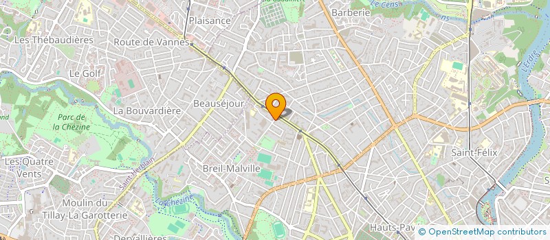 localisation de l'entreprise MONSIEUR HENRI TAUGERON à NANTES