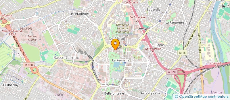localisation de l'entreprise MONSIEUR HENRI TAVERNER à TOULOUSE