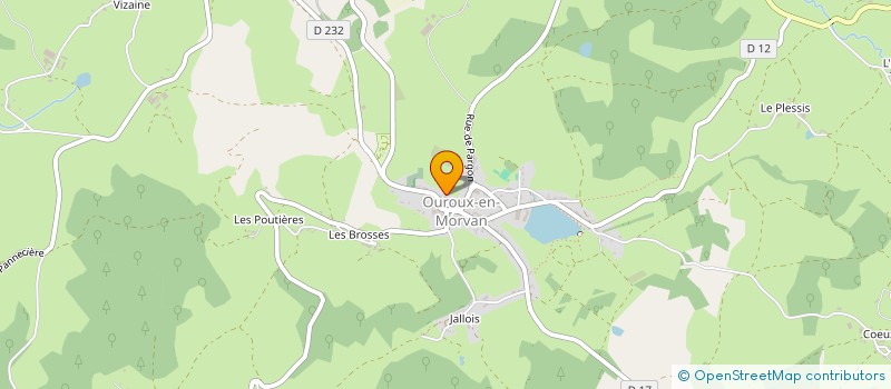 localisation de l'entreprise MONSIEUR HENRI TE RIELE à OUROUX-EN-MORVAN
