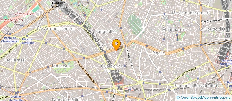 localisation de l'entreprise MONSIEUR HENRI TEYSSENDIER DE LA SERVE  PARIS