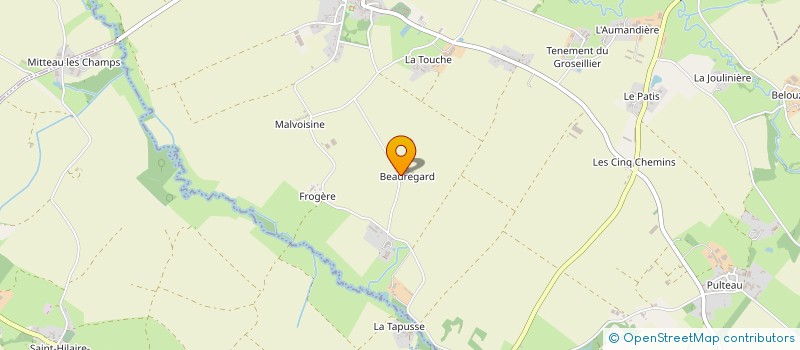 localisation de l'entreprise MONSIEUR HENRI TISSEAU  MOUILLERON-SAINT-GERMAIN