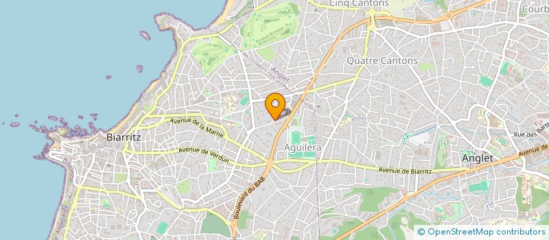 localisation de l'entreprise MONSIEUR HENRI TORTE à BIARRITZ