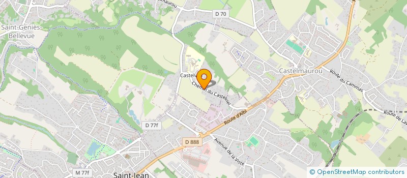 localisation de l'entreprise MONSIEUR HENRI TOULZE  CASTELMAUROU