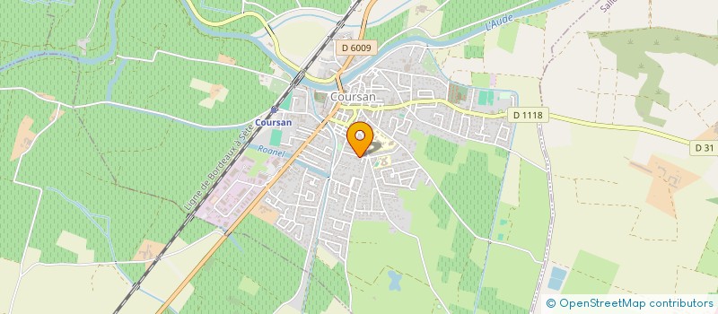 localisation de l'entreprise MONSIEUR HENRI TREMESAIGUES  COURSAN