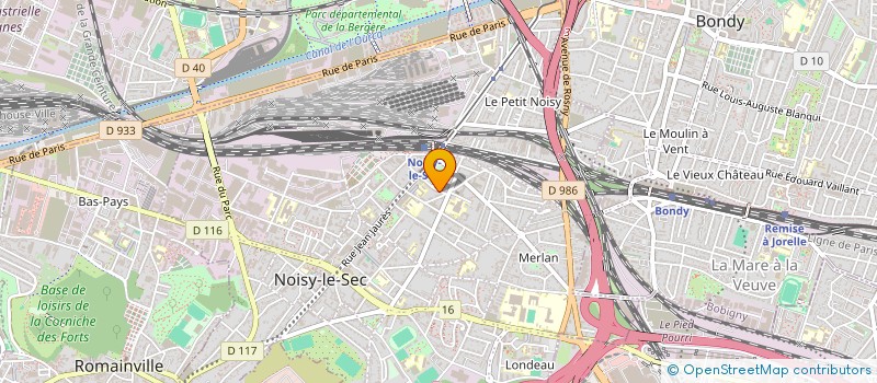 localisation de l'entreprise MONSIEUR HENRI TRUONG à NOISY-LE-SEC
