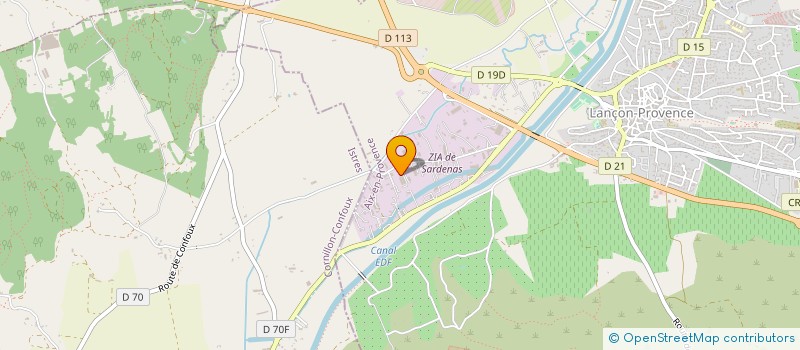 localisation de l'entreprise MONSIEUR HENRI TSCHOPP à LANCON-PROVENCE