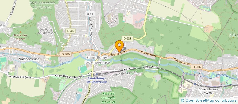 localisation de l'entreprise MONSIEUR HENRI TSIANG  SAINT-REMY-LES-CHEVREUSE