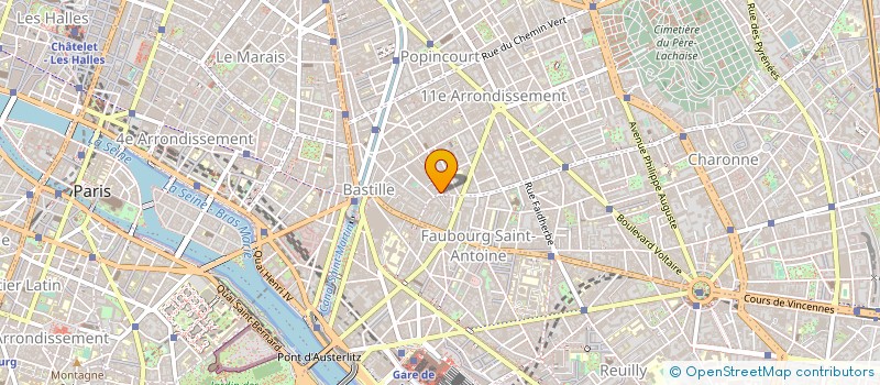 localisation de l'entreprise MONSIEUR HENRI TURC à PARIS