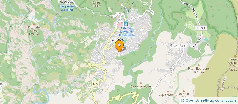 localisation de l'entreprise MONSIEUR HENRI TURPIN à CILAOS