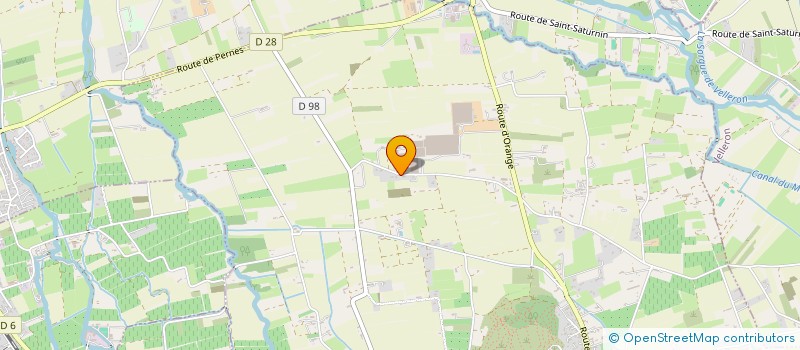 localisation de l'entreprise MONSIEUR HENRI VAN DER VALK  LE THOR