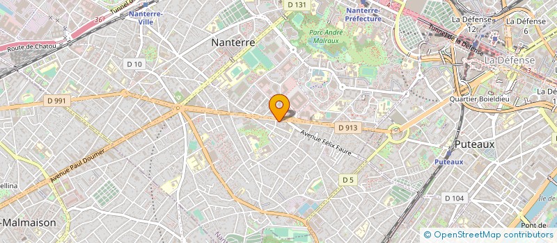 localisation de l'entreprise MONSIEUR HENRI VEERASAWMY à NANTERRE