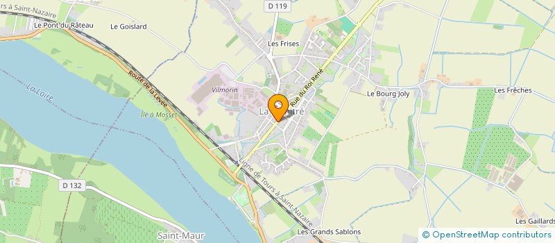 localisation de l'entreprise MONSIEUR HENRI VERON à LA MENITRE