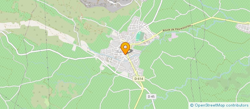 localisation de l'entreprise MONSIEUR HENRI VIDAL  BAIXAS