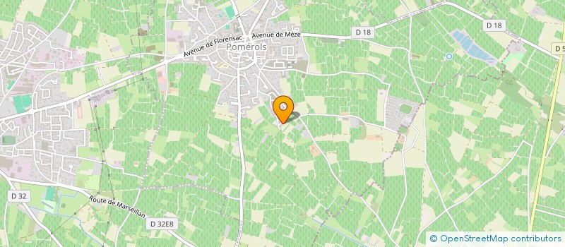 localisation de l'entreprise MONSIEUR HENRI VIDAL à POMEROLS
