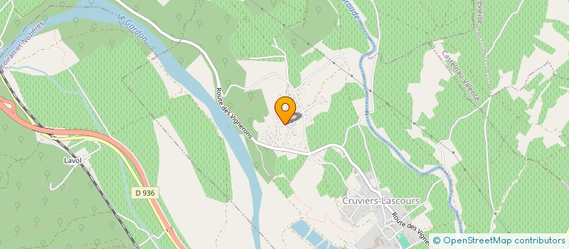 localisation de l'entreprise MONSIEUR HENRI VIDAL  SAINT-MAURICE-DE-CAZEVIEILLE