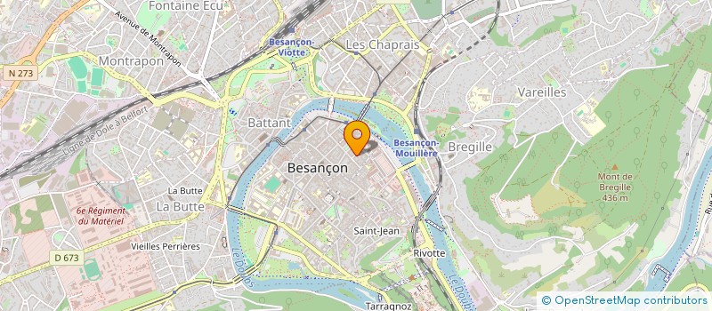 localisation de l'entreprise MONSIEUR HENRI VIENNOT à BESANCON