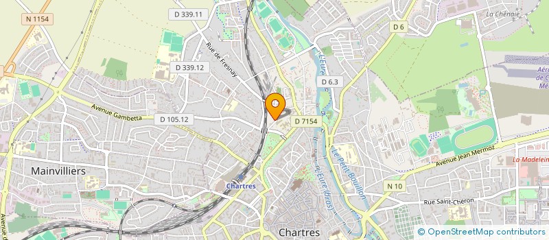 localisation de l'entreprise MONSIEUR HENRI VIETHEL à CHARTRES