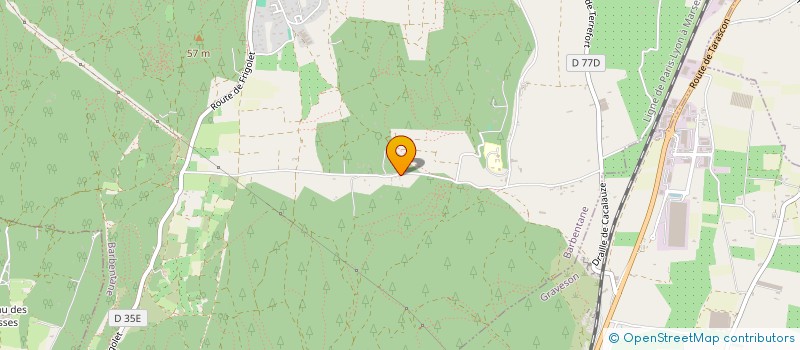 localisation de l'entreprise MONSIEUR HENRI VIGNAUD  BARBENTANE