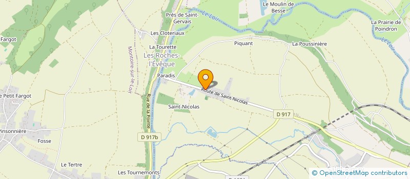 localisation de l'entreprise MONSIEUR HENRI VINGTIER à SAINT-RIMAY