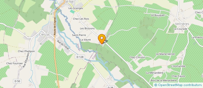 localisation de l'entreprise MONSIEUR HENRI VOYER à VERRIERES