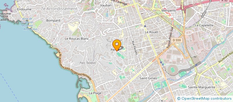 localisation de l'entreprise MONSIEUR HENRI VRAND à MARSEILLE