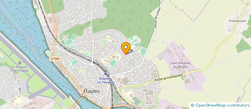localisation de l'entreprise MONSIEUR HENRI WACOGNE à ETAPLES