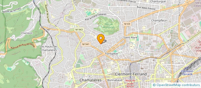 localisation de l'entreprise MONSIEUR HENRI WEIL  CLERMONT-FERRAND