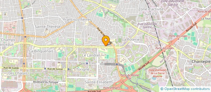 localisation de l'entreprise MONSIEUR HENRI YOUSSOUF ADAM  RENNES