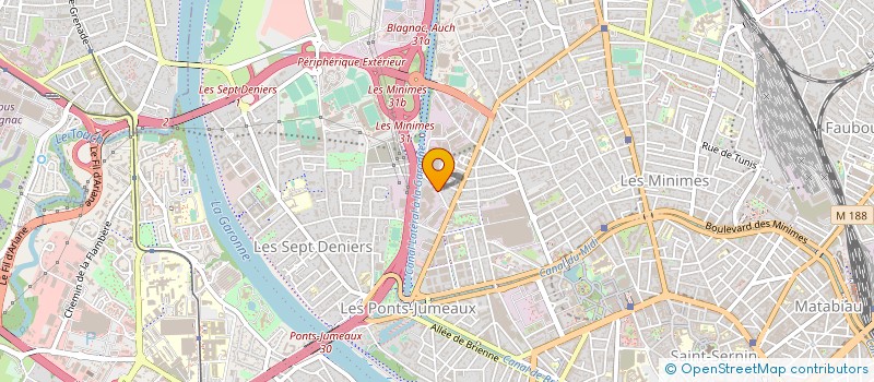 localisation de l'entreprise MONSIEUR HENRI ZIGLER à TOULOUSE