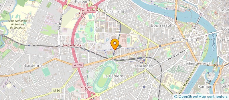 localisation de l'entreprise MONSIEUR HENRI ZOZAYA à TOULOUSE
