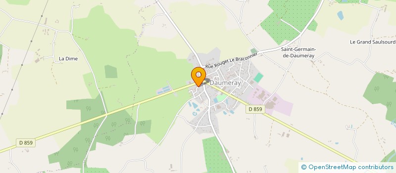 localisation de l'entreprise MONSIEUR HENRIC POIRIER à MORANNES SUR SARTHE-DAUMERAY