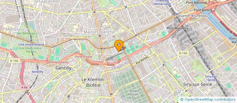 localisation de l'entreprise MONSIEUR HENRICK MARIN-GICQUEL  PARIS