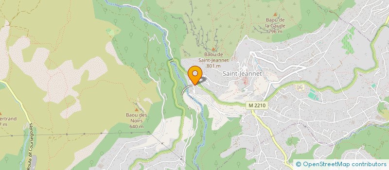 localisation de l'entreprise MONSIEUR HENRICUS VAN MIL  SAINT-JEANNET