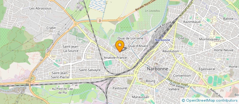 localisation de l'entreprise MONSIEUR HENRIK KRASZNAI  NARBONNE