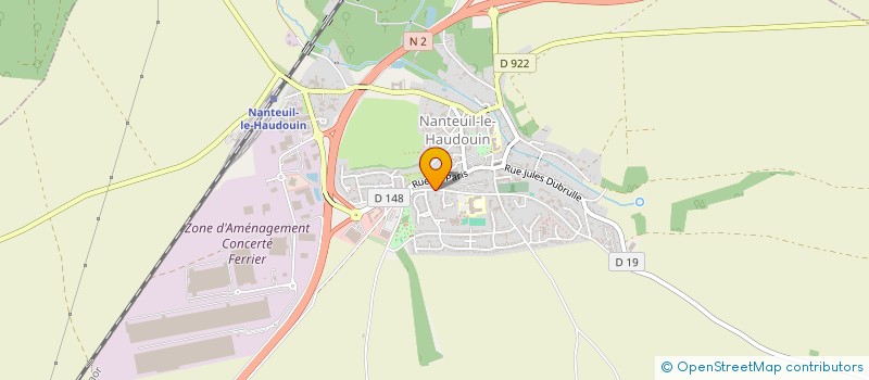 localisation de l'entreprise MONSIEUR HENRIK TOTH  NANTEUIL-LE-HAUDOUIN