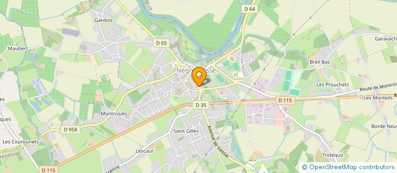 localisation de l'entreprise MONSIEUR HENRIKE LOPEZ  NEGREPELISSE