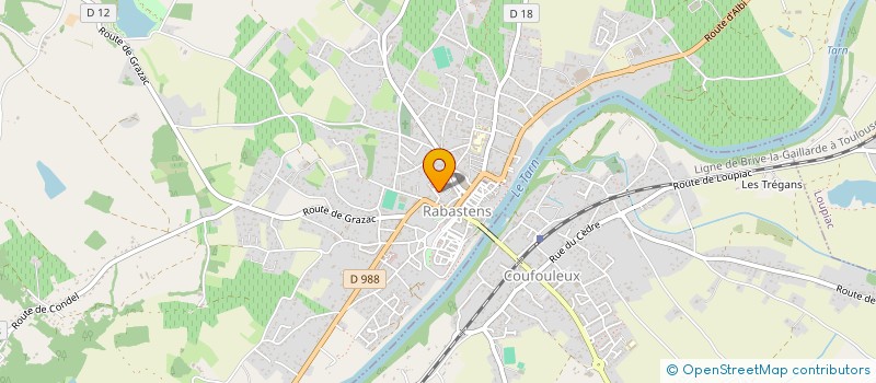 localisation de l'entreprise MONSIEUR HENRIKUS VERHOEF à RABASTENS