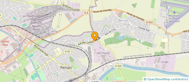 localisation de l'entreprise MONSIEUR HENRIQUE BLANCO  PERSAN