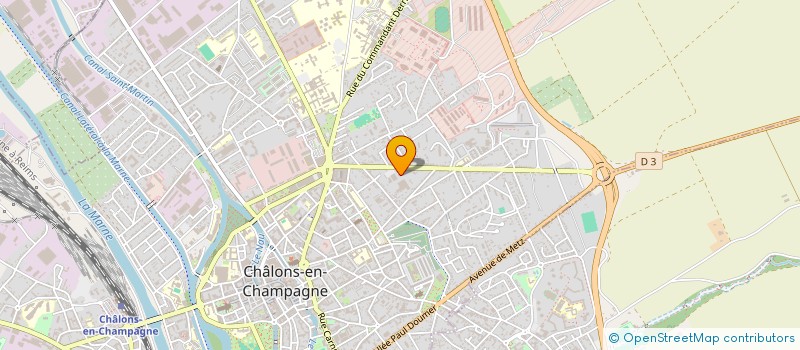 localisation de l'entreprise MONSIEUR HENRIQUE CARNEIRO  CHALONS-EN-CHAMPAGNE