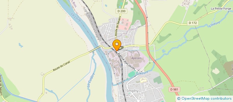 localisation de l'entreprise MONSIEUR HENRIQUE CHAGAS RODRIGUES  IMPHY