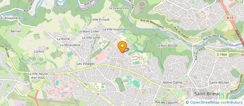 localisation de l'entreprise MONSIEUR HENRIQUE DE ALMEIDA à SAINT-BRIEUC