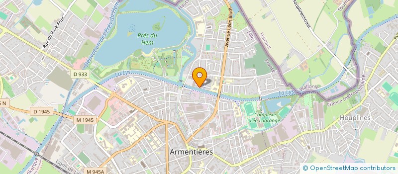 localisation de l'entreprise MONSIEUR HENRIQUE DIAS SILVA  ARMENTIERES