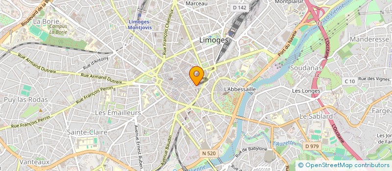 localisation de l'entreprise MONSIEUR HENRIQUE FIGUEIREDO à LIMOGES