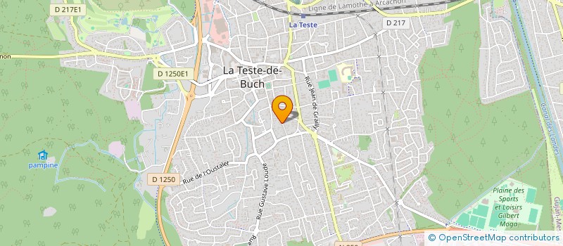 localisation de l'entreprise MONSIEUR HENRIQUE FRADE DOS SANTOS à LA TESTE-DE-BUCH